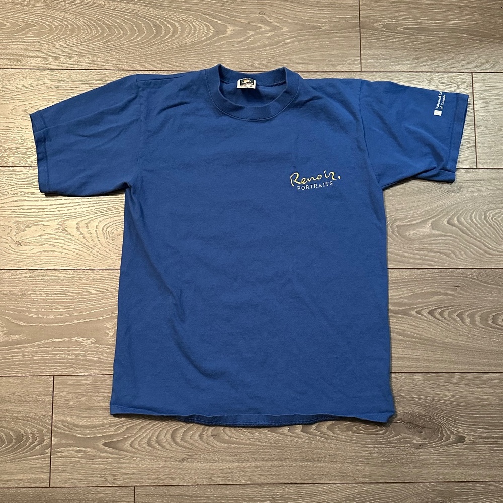 Vintage Made in USA Renoir National Art Gallery of Canada Promotional Tee